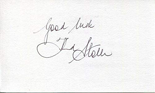Fred Stolle US Open サイン入りカード Fred Stolle Australia French US Open Champ HOF Tennis Star Signed