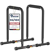 DH FitLife Dip Barren Bars | Dip Station | Krachtstation Fitnessapparaat voor Thuis | Parallettes...