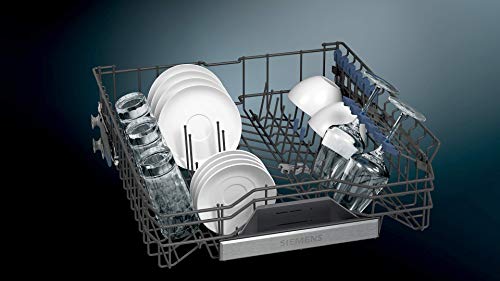 Siemens SN65ZX49CE iQ500 Vollintegrierter Geschirrspüler / C / 75 kWh / 14 MGD / Zeolith Trocknung / Smart Home kompatibel via Home Connect / glassZone im Oberkorb, Edelstahl – Bild 3