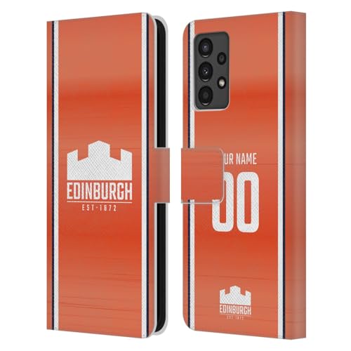 Protection Samsung Galaxy A13 Edinburgh Rugby Coque portefeuille cuir 2024/25