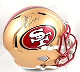 Patrick Willis Autographed F/S 96-08 49ers Speed Helmet w/DPOY - Beckett W Holo - Autographed NFL Helmets