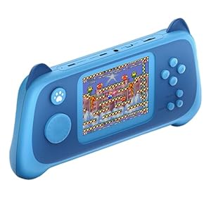Handheld Game Console with 400 Classical FC Games Retro Mini Game Machine 3.0-Inch Color Screen Support for TV Output , Presents Birthday for Friends(Blue)