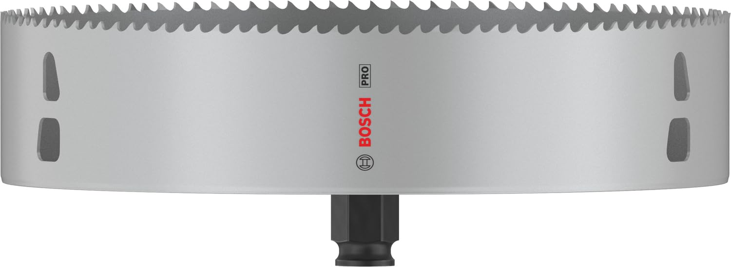 Bosch Silver 1X Pro Multi Material Power Change Plus Hole Saw (For Softwood, Drywall, Ø 210 Mm, Professional Accessory Rotary Drill/Drivers)