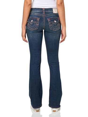 True Religion Becca Super T MID Rise Bootcut Pick Stitch Jeans for Women's Joyce2
