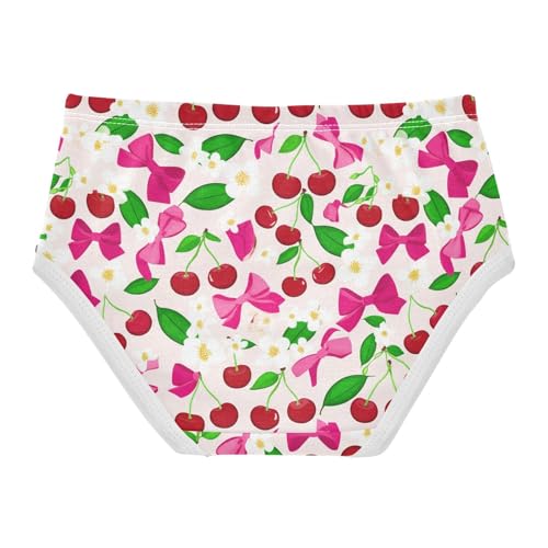 Fruit Cherry Flowers Floral Toddler Girls's Underwear 2T 23019022