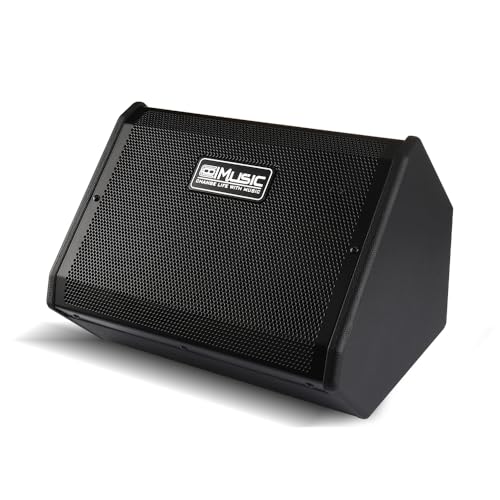 COOLMUSIC Drum Amplifier 50W, Electric Drum Speaker Keyboard Amp, OTG Recording, Mic/Line Input...