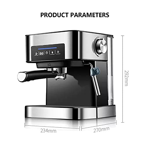 Cafetera de bomba con tanque 1.6 L y control táctil miniatura 7