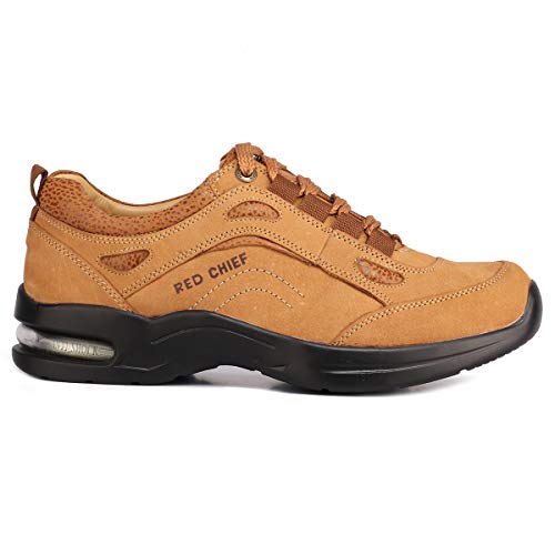 Image of Red Chief Nubuck Leather Casual Shoes for Men | Lace-Up Shoes for Men| RC1975
