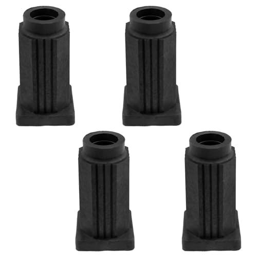 Lovelysp 4PCS Plastic Square Caster Insert Cover