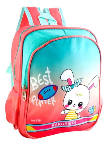 Mochila Infantil Menino Menina Astronauta Coelho Baby Linda (Verde)