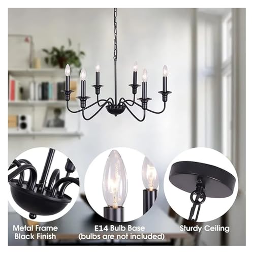 Lustre de salon rétro style loft à éclairage multidirectionnel pour grand espace
