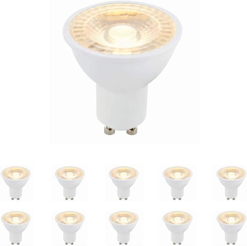 Enlite Lighting GU10 LED Bulbs, Warm White 3000K, 50W Halogen Lamp Equivalent, 6W 420 Lumens, 38 Degree Beam Angle - Image 3