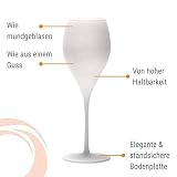 Stölzle Lausitz Kieliszki Do Szampana Prestige 343 ml Matowe Białe 6 Sztuk I Zestaw Kryształowych Kieliszków I Odporne Na Mycie W Zmywarce I Uderzenia