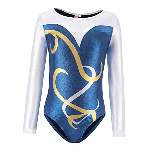 rockible Roupas de dança de balé de ginástica roupas esportivas roupa atlética bodysuit dança para d