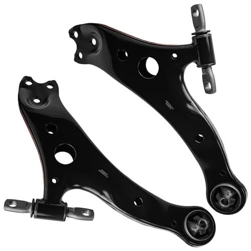 Image of Detroit Axle - Front End 10pc Suspension Kit for 2004-2006 Toyota Camry | Lexus ES330, 2004-2008 Solara, 2 Lower Control Arms 2 Ball Joints 4 Inner & Outer Tie Rods 2 Boots Replacement