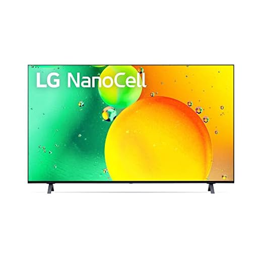 2022 Smart TV LG 65" 4K NanoCell 65NANO75 3x HDMI 2.0 Nvidia GEFORCE NOW ThinQAI Smart Magic Google Alexa