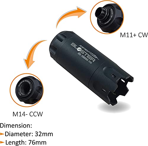 ACETECH Blaster Tracer Unit, Simulates Flame Imitation, Used for M14- CCW And M11+ CW, for Airsoft Game, Like Spitfire