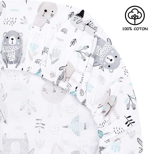 Lenzuola Next To Me per Culla Co-sleeping 100%