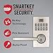 Kwikset SmartCode 917 Keypad Keyless Entry Residential Electronic Lever Lock Deadbolt Alternative with Halifax Door Handle, SmartKey Security, Matte Black Contemporary