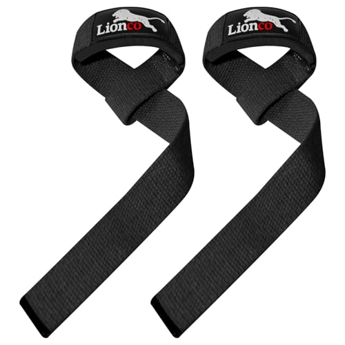LIONCO Padded Wrist Lifting Straps