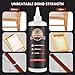 Wood Glue, Strongest Glue for Woodworking, Waterproof Clear Wood Glue for Furniture Heavy Duty, Interior & Exterior Furniture Glue for Crafts, Furniture, Baseboard, cabinets, Door (150g)