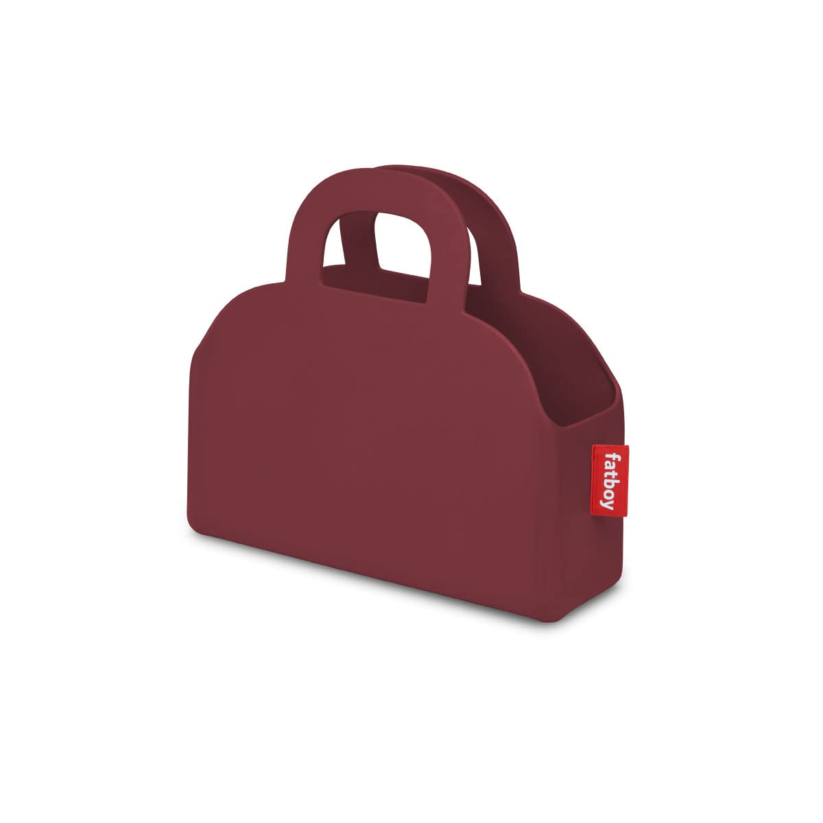 FatboySjopper-Kees Bag, Shopping bag, Very durable, Lightweight, Carries up to 10 kg, No Leaks (Ruby Wine)