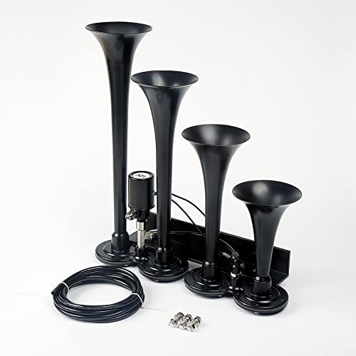 Honsduke HSDK-YK-174A097AB 3 Liter Train Horn Kit For Trucks/Car/Semi. Complete Onboard System Of 150Psi Air Compressor thumb #3