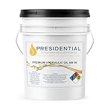 Presidential Hydraulic Oil 46 - ISO AW 46 Hydraulic Fluid - Premium Oils & Fluids for Machine Rust and Corrosion Protection - Anti-Foam, Low Temperature Fluidity - Made in USA (5 Gallon Pail)