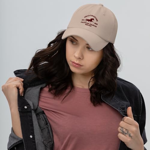 Image of Paramount Yellowstone Dutton Ranch Logo Hat - Officially Licensed