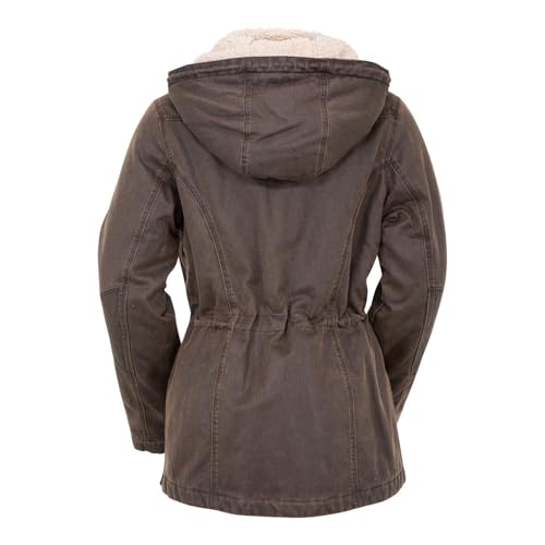 OUTBACK TRADING Women's 2864 Woodbury Vintage Canyonland Outdoor Casual Water Resistant Jacket with Removable Hood2