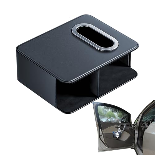 Genérico Organizador De Puerta De Coche - Caja De Almacenamiento Para Coche - Portavasos Y Organizador Interior Para Viajes Camping Con Portabolsas Y Portalibros Para Hombre Y Mujer