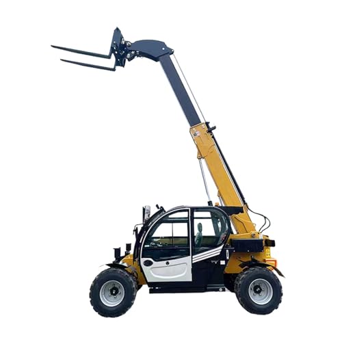 Heavy-Duty Telescopic Handler with Smart Cooling & Smooth Transmission for Industrial Use | Mobile Telescopic Boom Handler for Construction Sites with Ergonomic Cab & Proportional Joystick