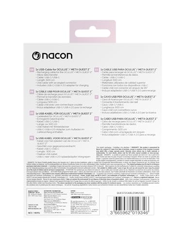 Câble De Recharge Pour Meta Quest 2 - vue 4