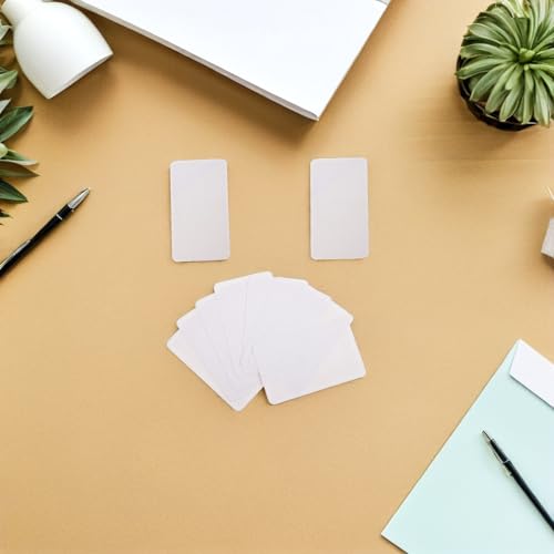 Cartes postales vierges pour DIY et loisirs créatifs en famille avec papier blanc de surface lisse