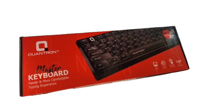 Quantron Keyboard Amazon.in: Buy Quantron Wireless Full-Size Keyboard, Black Online at ...