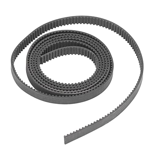 Glomora 3D Printer Timing Belt,3D Printing Open Timing Belt Rubber Glass Fiber Synchronous Belt 1 Meter Length 6mm Width