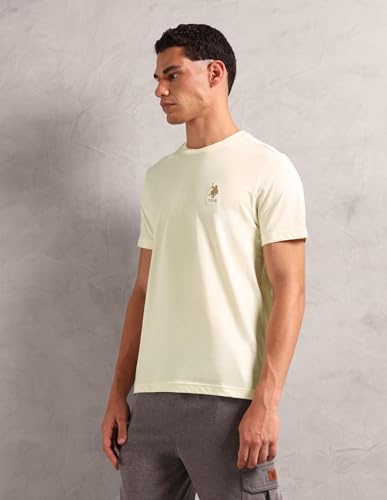Image of U.S. Polo ASSN. Mens Crew Neck Embroidered Logo I633 Lounge T-Shirt - Pack of 1