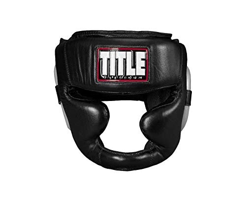Title Boxing Platinum Premier Full Training Headgear 2.0 - Boxing, MMA, Muay Thai Headgear, Adults