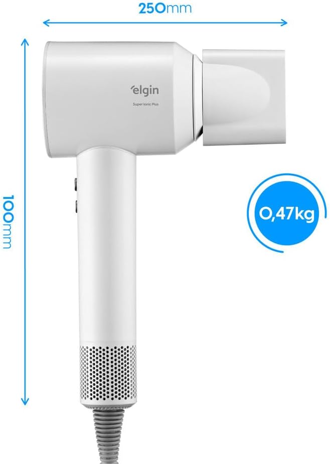 Secador de Cabelo Super Ionic Plus 1.800W: Testado por 7 dias