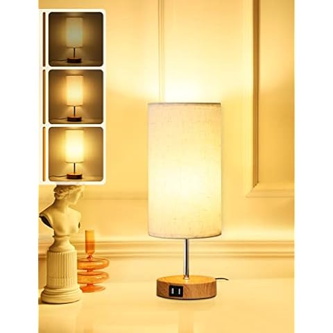 Cresmar LED Nachttischlampe touch dimmbar Cover