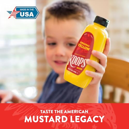 Image of Koops Mustard Original Yellow, 12 Oz (Pack Of 12)