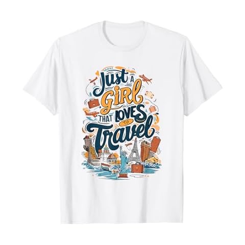 Just a girl that loves to Travel T-Shirt Cover