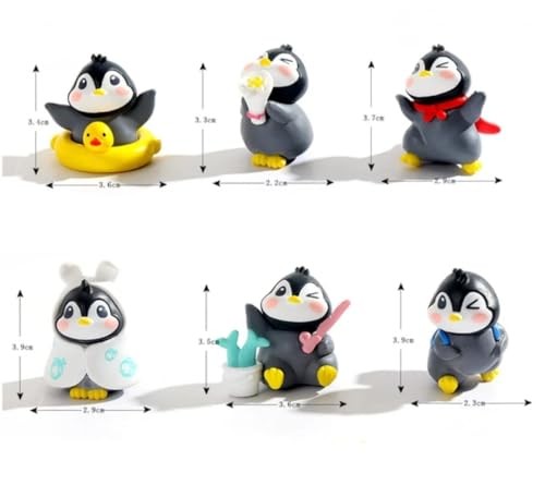 Image of VRB Dec Miniature Decor Items Set for Unique Gift,Home,Living Room,Office,Restaurant Decor,Military Showpiece,Perfect Valentine Decoration Items (Outdoor Penguin Miniature)