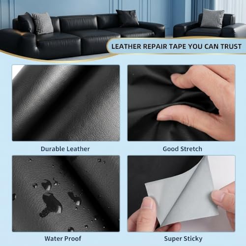 Qextce 17x100 Inch Leather Tape