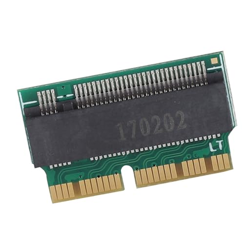 Keenso NVME SSD Adapter Converter Card for 2013 2014 2015 Book, Effortless Installation for Air Pro, Convert 2280 PCIe X4 M.2 AHCI NGFF, for Tablet Enthusiasts