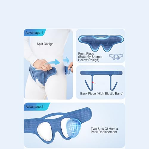 Faja para Hernia Inguinal con Almohadillas Removibles Mediana miniatura 3