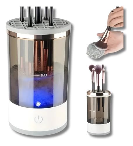 Limpador de Pincéis de Maquiagem 3 em 1 com USB