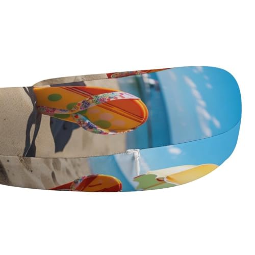 Almohada de espuma viscoelástica para viaje mediana miniatura 4