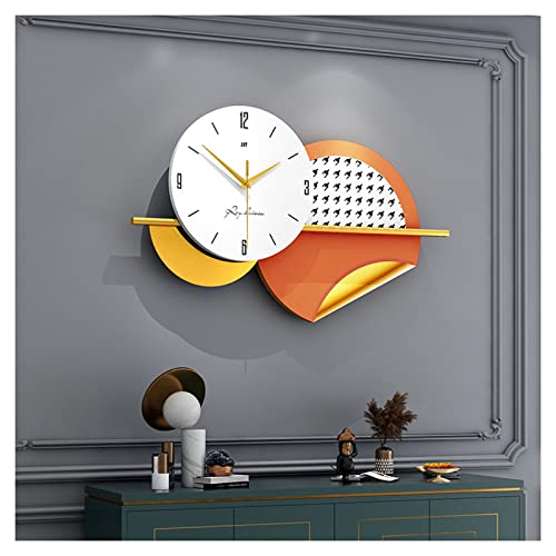 Horloge murale silencieuse à piles pour en finir avec le tic-tac du salon