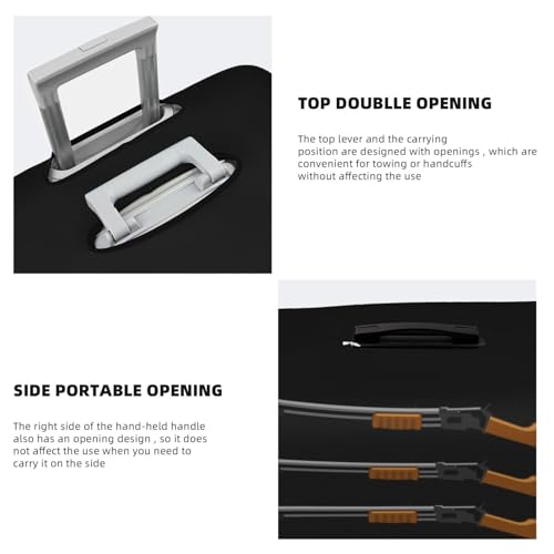 Travel Luggage Cover America Flag Trap Shooting Skeet Fashion Washable Baggage Suitcase Protector Fit For Luggage Large4